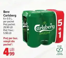 Carrefour Bere Carlsberg Ofertă
