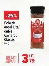Carrefour Boia de ardei iute/dulce Carrefour Classic 45g Ofertă