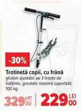 Carrefour Trotinetă copii, cu frână Ofertă