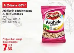 Carrefour Arahide în păstaie coapte cu sare Orlando’s Ofertă