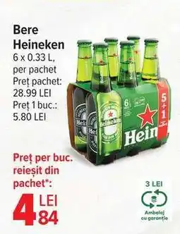 Carrefour Bere Heineken Ofertă
