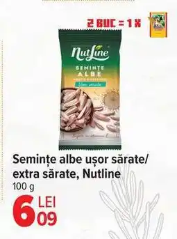Carrefour Semințe albe ușor sărate/extra sărate, Nutline Ofertă