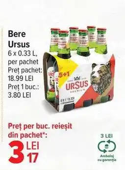 Carrefour Bere Ursus Ofertă