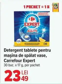Carrefour Detergent tablete pentru mașina de spălat vase, Carrefour Expert Ofertă