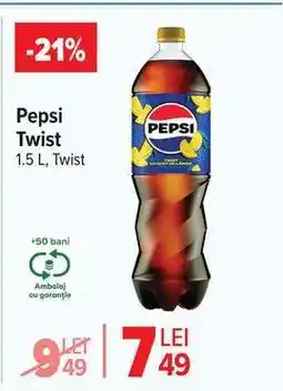 Carrefour PEPSI TWIST Ofertă