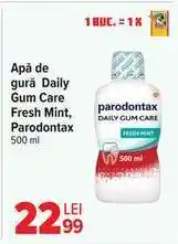 Carrefour Apă de gură Daily Gum Care Fresh Mint, Parodontax Ofertă