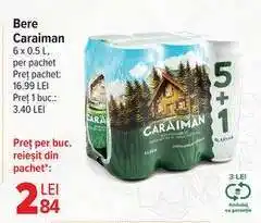 Carrefour Bere Caraiman Ofertă