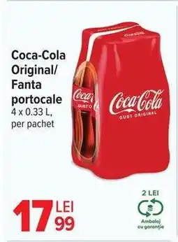 Carrefour COCA-COLA original/FANTA portocale Ofertă
