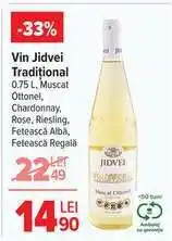 Carrefour Vin Jidvei Traditional Ofertă