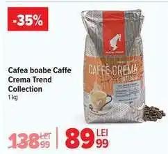 Carrefour Cafea boabe Caffe Crema Trend Collection Ofertă