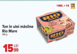 Carrefour Ton în ulei măsline Rio Mare Ofertă