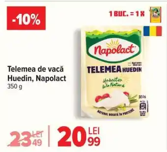Carrefour Telemea de vacă Huedin Napolact Ofertă