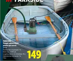 Lidl PARKSIDE Pompă submersibilă pentru apă curată Ofertă