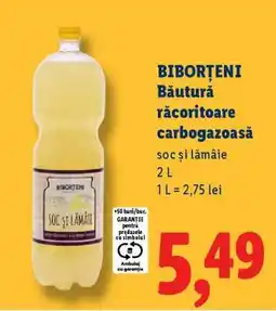 Lidl BIBORȚENI Băutură răcoritoare carbogazoasă Ofertă
