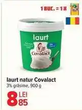 Carrefour Iaurt natur Covalact Ofertă