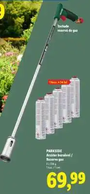 Lidl PARKSIDE Arzător buruieni / Rezerve gaz Ofertă