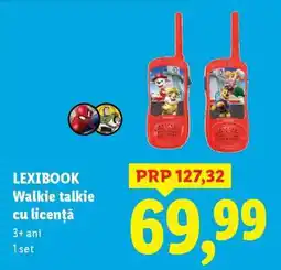 Lidl Lexibook Walkie talkie cu licență Ofertă