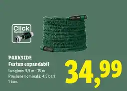 Lidl PARKSIDE Furtun expandabil Ofertă