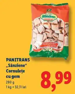 Lidl Panitrans „Sânziene“ Cornulețe cu gem Ofertă