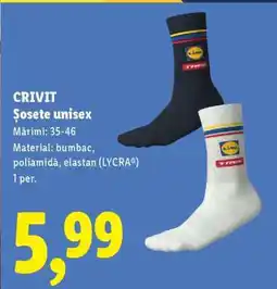 Lidl CRIVIT Șosete unisex Ofertă