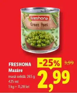 Lidl Freshona Mazăre Ofertă