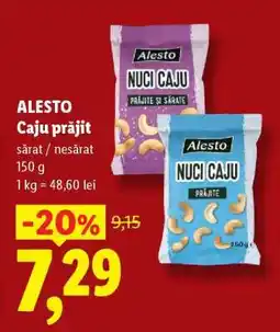 Lidl Alesto Caju prăjit Ofertă