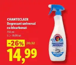 Lidl CHANTECLAIR Degresant universal cu bicarbonat Ofertă