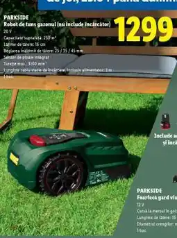 Lidl PARKSIDE Robot de tuns gazonul Ofertă
