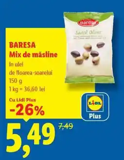 Lidl BARESA Mix de măsline Ofertă