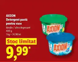 Lidl AXION Detergent pastă pentru vase Ofertă