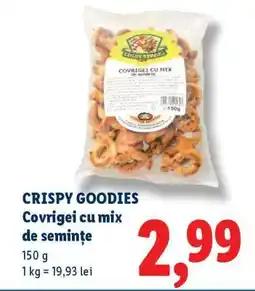Lidl Crispy Goodies Covrigei cu mix de semințe Ofertă