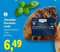Lidl ITALIANO Prosciutto crudo Ofertă