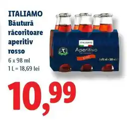 Lidl ITALIAMO Băutură răcoritoare aperitiv rosso Ofertă