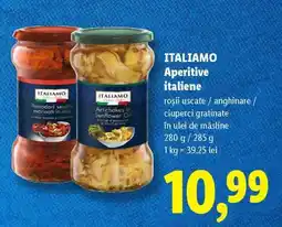 Lidl ITALIAMO Aperitive italiene Ofertă