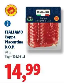 Lidl ITALIAMO Coppa Piacentina D.O.P Ofertă