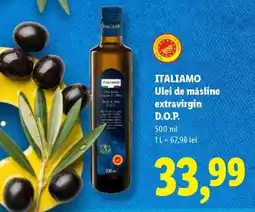 Lidl ITALIAMO Ulei de măsline extravirgin D.O.P Ofertă