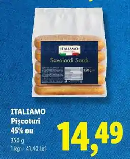 Lidl ITALIAMO Pișcoturi 45% ou Ofertă