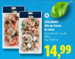 Lidl ITALIAMO Mix de fructe de mare Ofertă