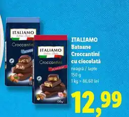 Lidl ITALIAMO Batoane Croccantini cu ciocolată Ofertă