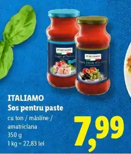 Lidl ITALIAMO Sos pentru paste Ofertă
