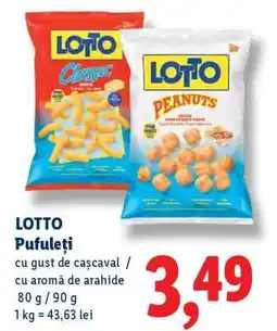 Lidl LOTTO Pufuleti Ofertă