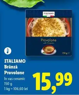 Lidl Italiamo Brânză provolone Ofertă