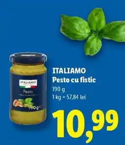 Lidl ITALIAMO Pesto cu fistic Ofertă