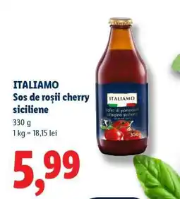 Lidl ITALIAMO Sos de roșii cherry siciliene Ofertă