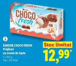 Lidl Kinder Choco Fresh Ofertă