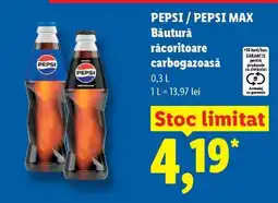 Lidl PEPSI / PEPSI MAX Ofertă