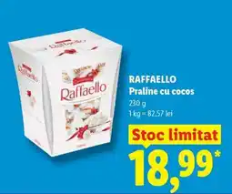 Lidl Raffaello Praline cu cocos Ofertă