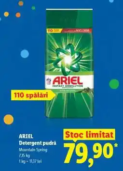 Lidl ARIEL Detergent pudră Ofertă