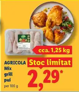 Lidl AGRICOLA Mix grill pui Ofertă