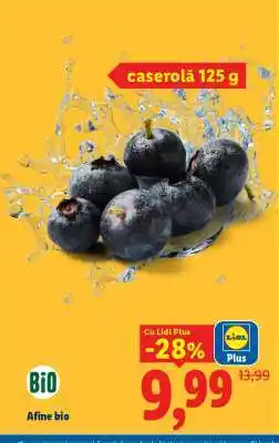 Lidl Afine Bio Ofertă